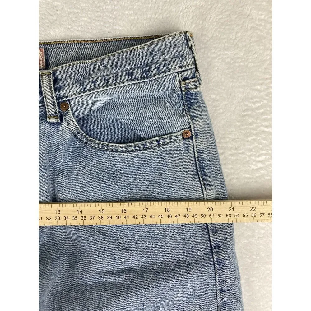 Levi's 505 Jeans Mens‎ Straight Fit Denim Blue Size 34x30